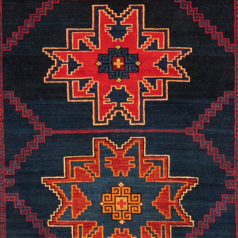 Tapete Persa - Nomadic - 173 x 128 cm - azul escuro
