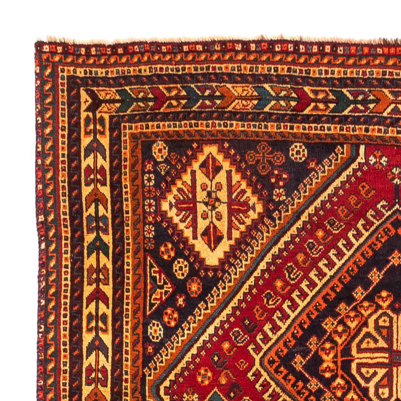 Tapete Persa - Nomadic - 271 x 152 cm - vermelho escuro