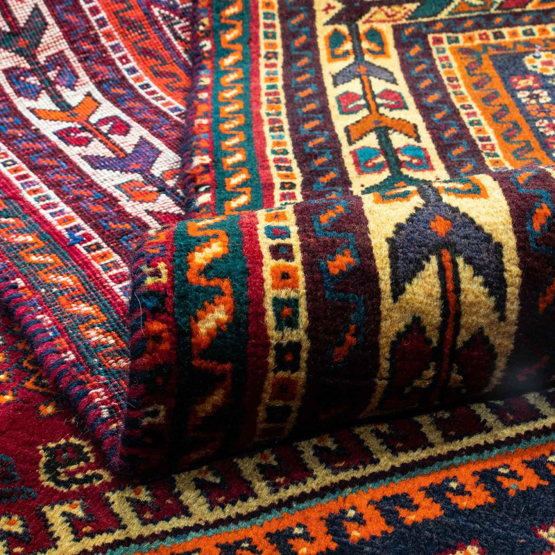 Tapete Persa - Nomadic - 271 x 152 cm - vermelho escuro