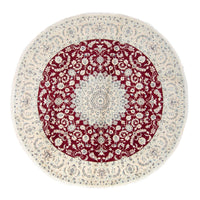 Tapete Persa - Nain ronda  - 300 x 300 cm - vermelho escuro – product image