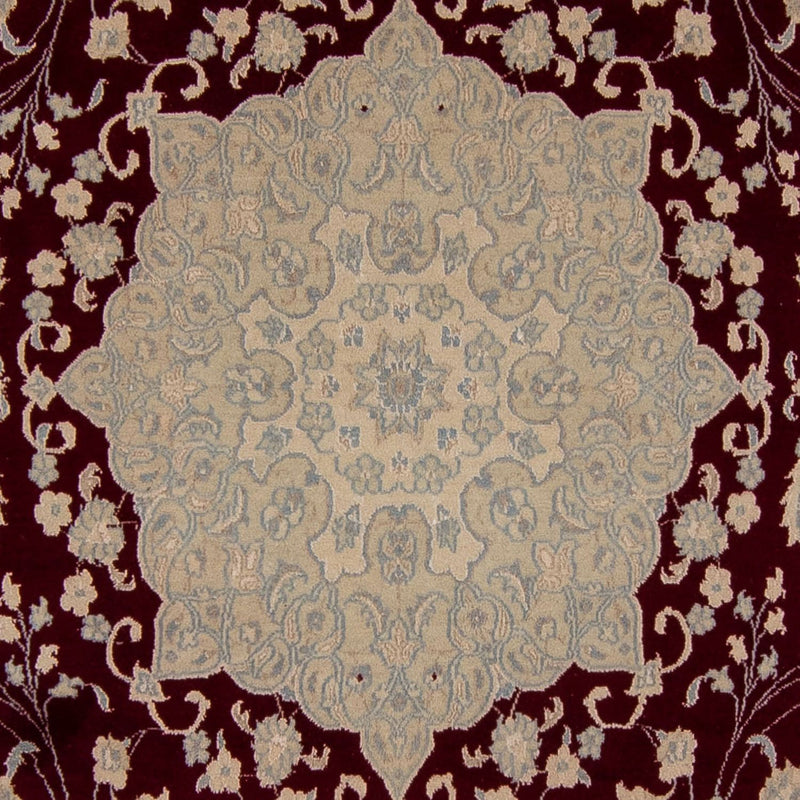 Tapete Persa - Nain - 341 x 248 cm - vermelho escuro
