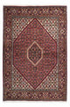 Tapete Persa - Bijar - 212 x 140 cm - vermelho