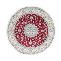 Tapete Persa - Nain ronda  - 248 x 248 cm - vermelho escuro – product image