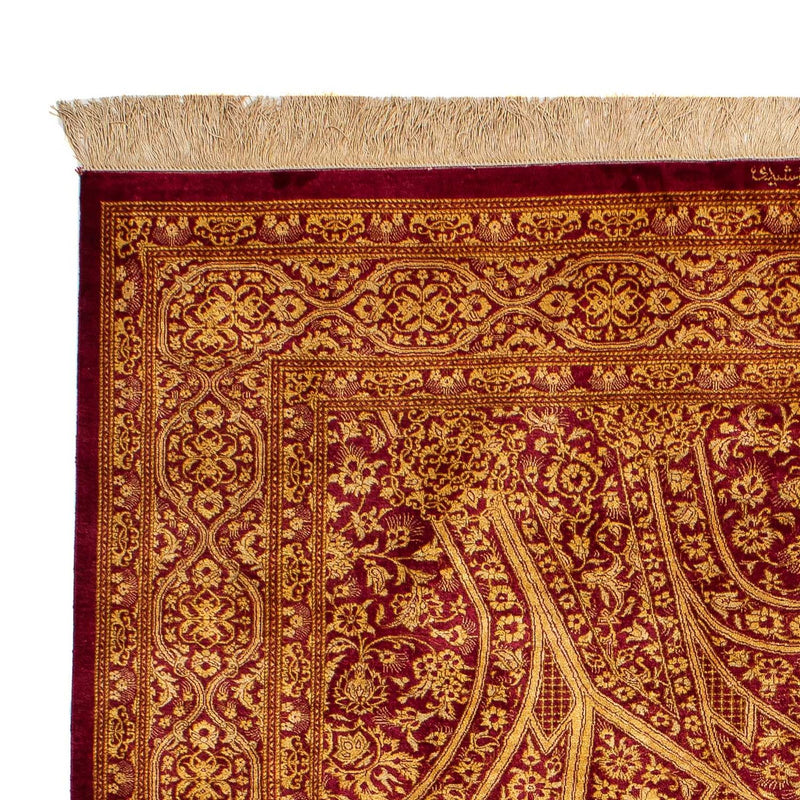 Qom seda Tapete 216x132cm - Tapete persa