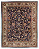 Tapete Persa - Clássico - 294 x 225 cm - azul escuro
