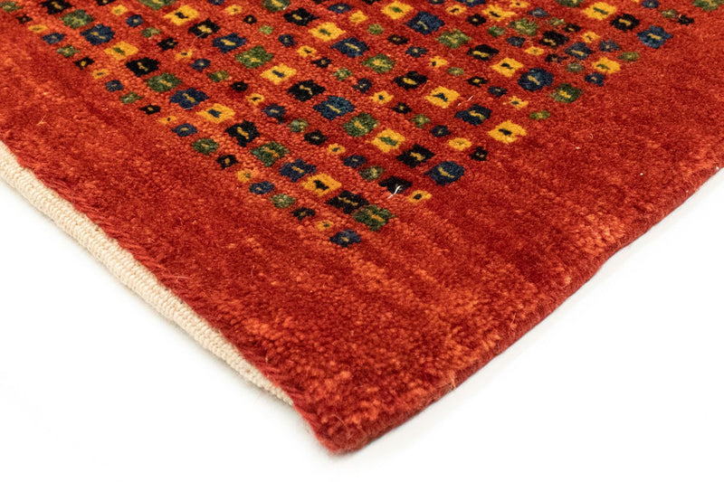 Tapete Gabbeh - Loribaft Persa - 178 x 122 cm - vermelho