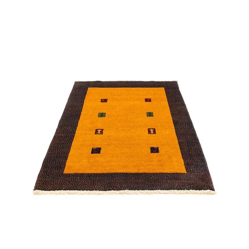 Tapete Gabbeh - Loribaft Persa - 150 x 107 cm - ouro