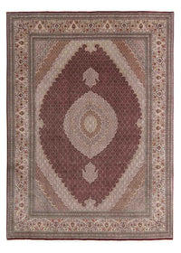 Tapete Persa - Tabriz - 353 x 253 cm - vermelho escuro – product image