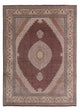 Tapete Persa - Tabriz - 353 x 253 cm - vermelho escuro