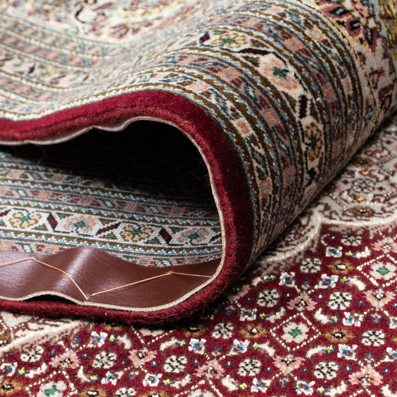 Tapete Persa - Tabriz - 353 x 253 cm - vermelho escuro