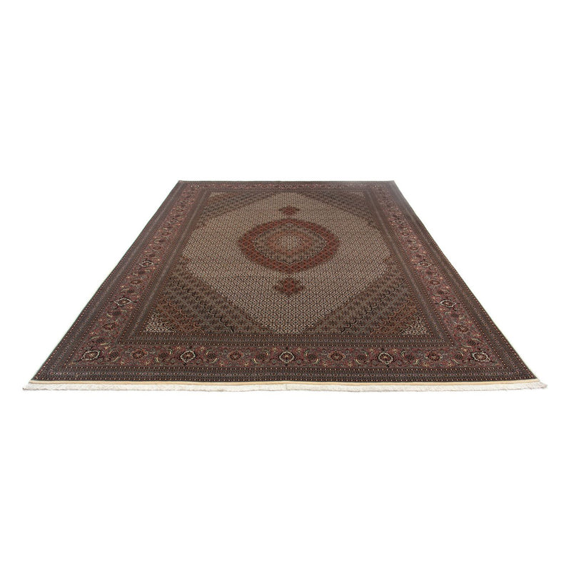 Tapete Persa - Tabriz - 350 x 250 cm - castanho escuro