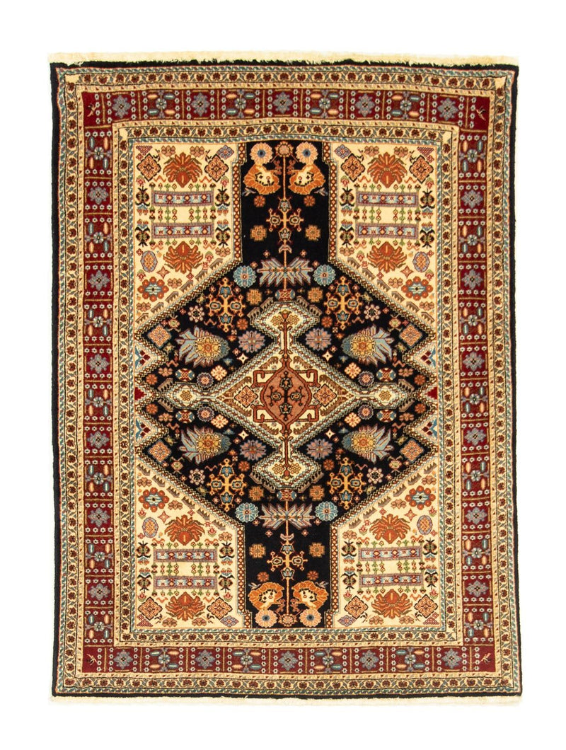 Tapete Persa - Nomadic - 138 x 102 cm - preto