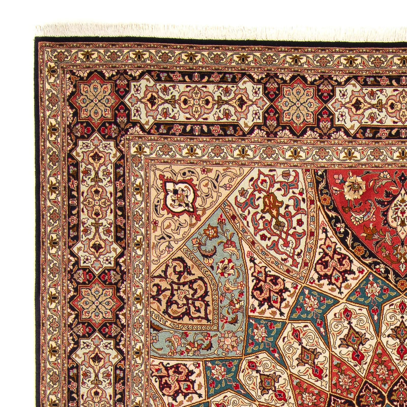 Tapete Persa - Tabriz - Royal - 254 x 204 cm - multicolorido