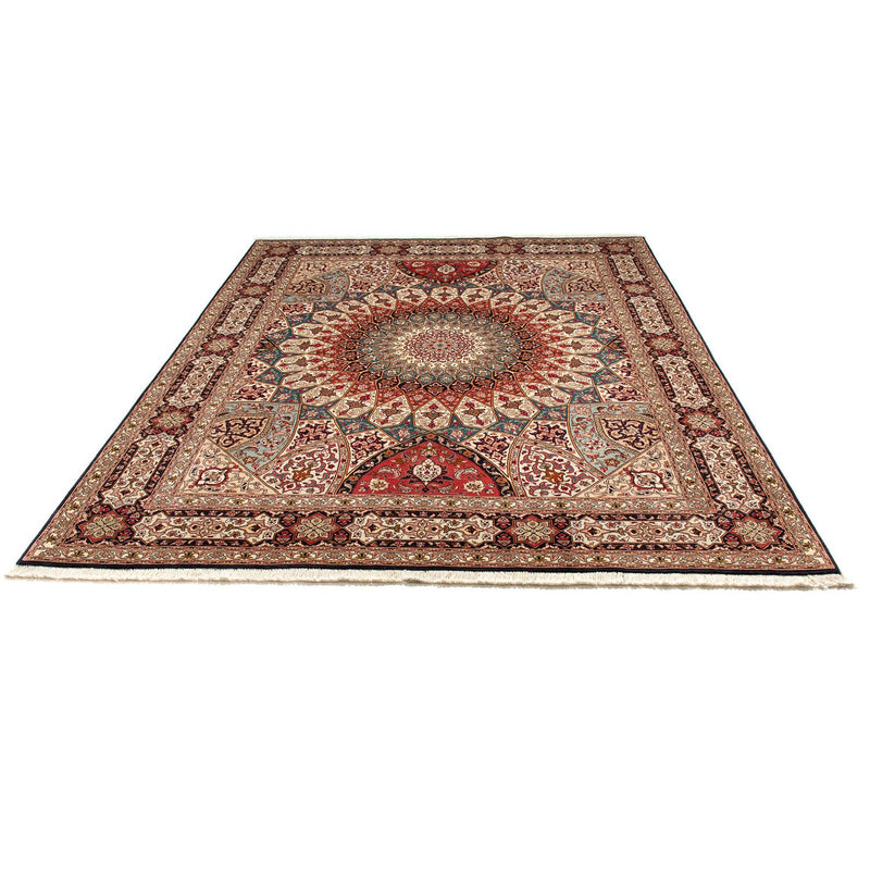 Tapete Persa - Tabriz - Royal - 254 x 204 cm - multicolorido