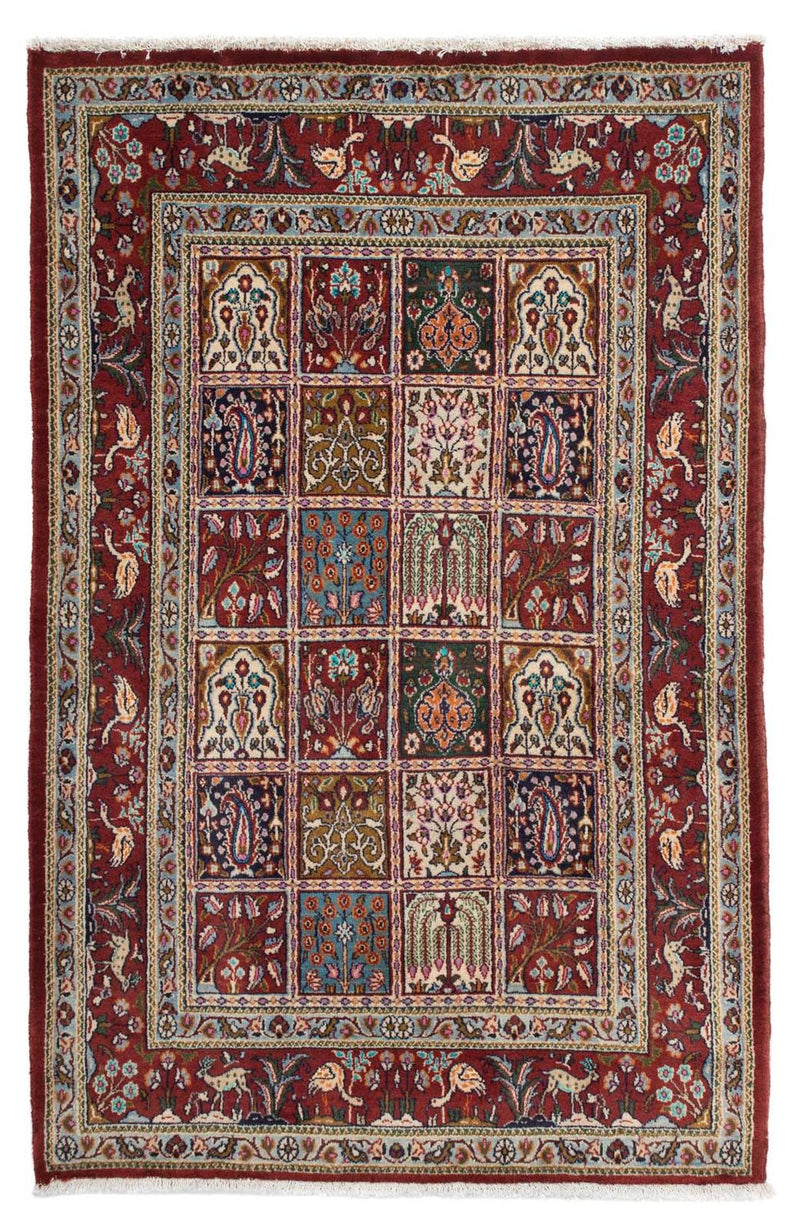Tapete Persa - Clássico - 148 x 98 cm - vermelho escuro