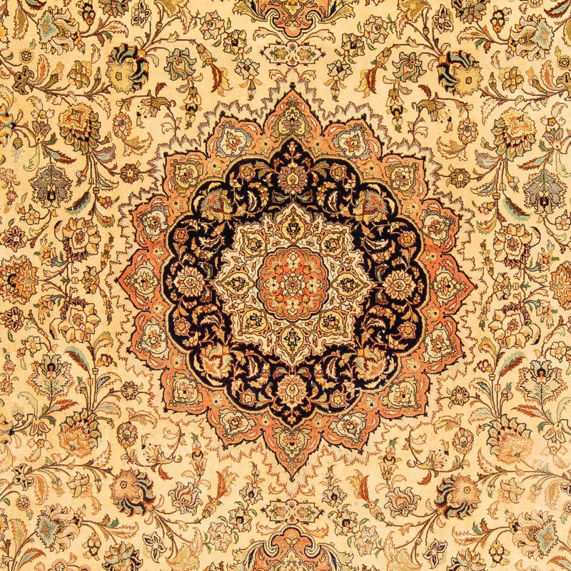 Tapete Persa - Tabriz - Premium - 320 x 201 cm - castanho