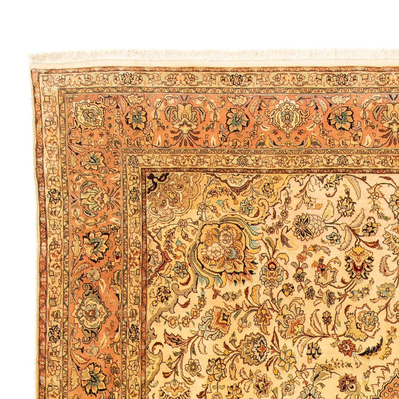 Tapete Persa - Tabriz - Premium - 320 x 201 cm - castanho