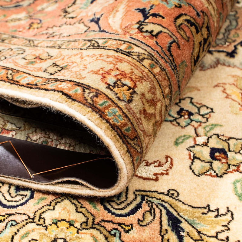Tapete Persa - Tabriz - Premium - 320 x 201 cm - castanho