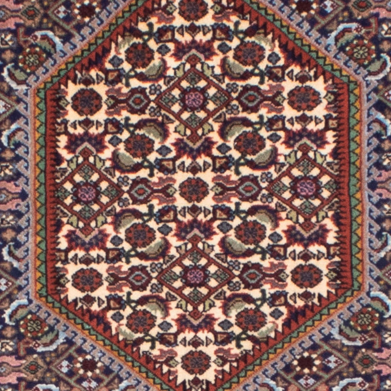 Corredor Tapete Persa - Bijar - 255 x 69 cm - azul