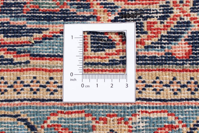 Tapete de trabalho em patchwork 355x270cm - Perserteppich Wollteppich