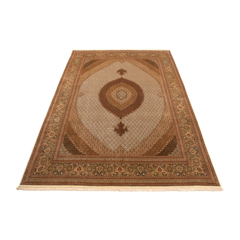 Tapete Persa - Tabriz - 403 x 302 cm - castanho claro