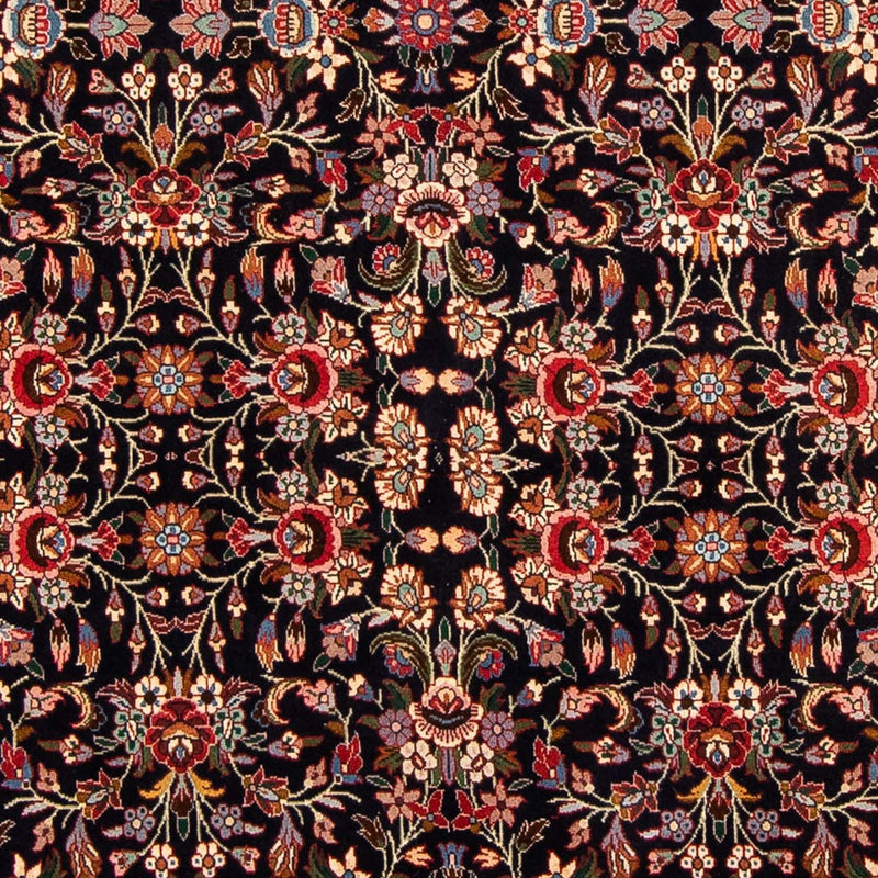 Tapete Persa - Bijar - 266 x 150 cm - azul escuro