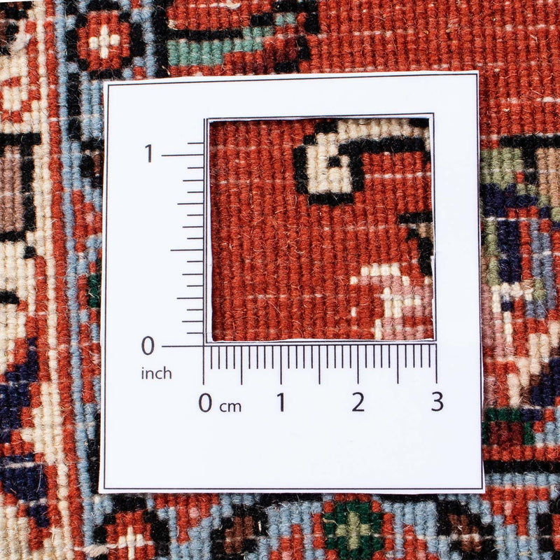 Tapete Persa - Bijar - 238 x 151 cm - vermelho claro
