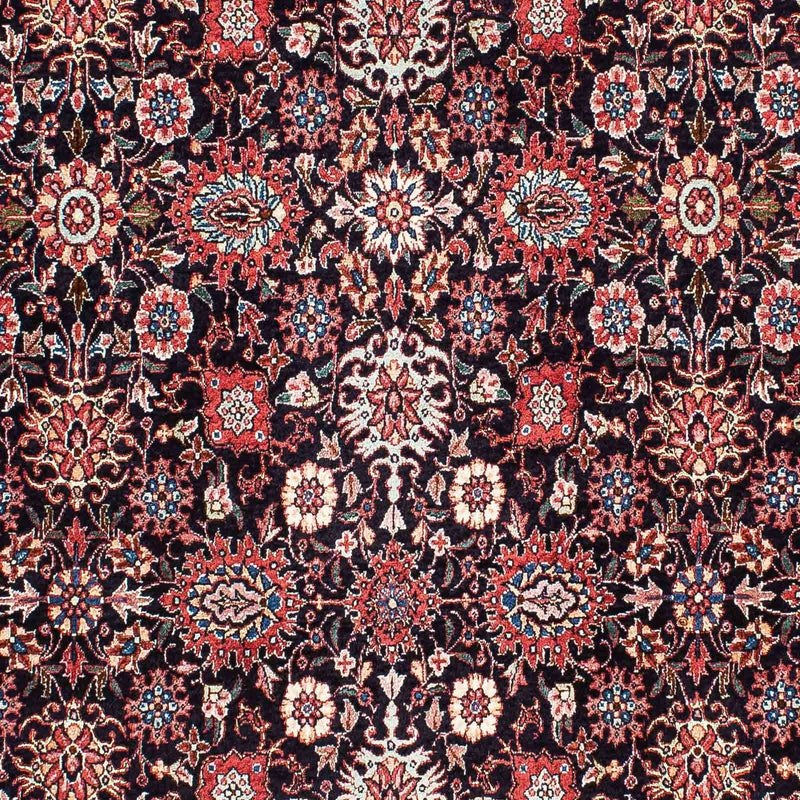 Tapete Persa - Bijar - 219 x 130 cm - azul escuro
