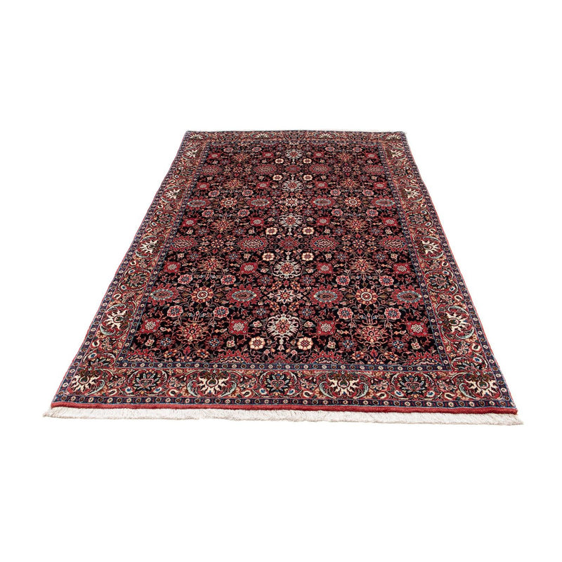 Tapete Persa - Bijar - 219 x 130 cm - azul escuro