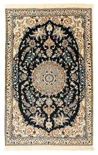 Tapete Persa - Nain - Royal - 133 x 83 cm - azul escuro – product image