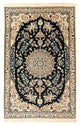 Tapete Persa - Nain - Royal - 133 x 83 cm - azul escuro