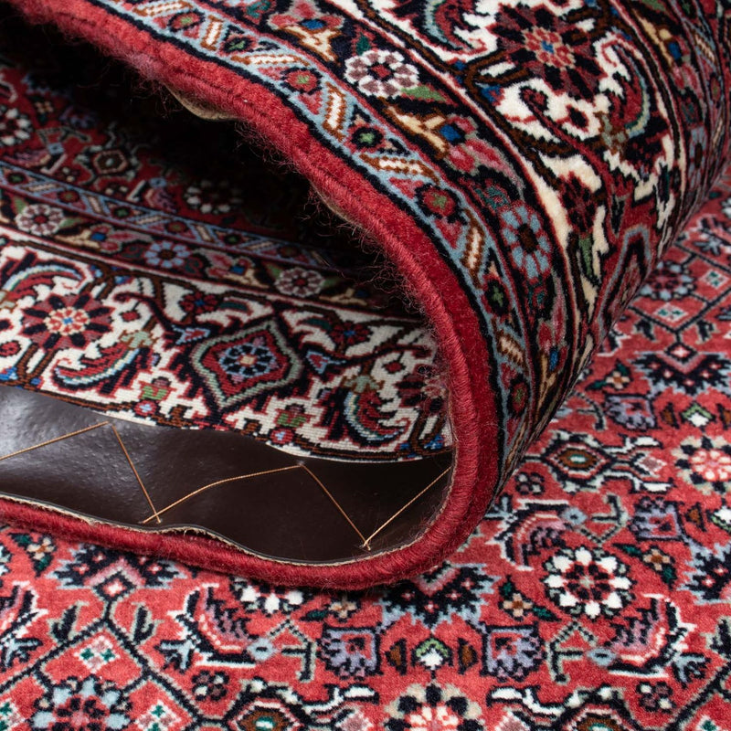 Tapete Persa - Bijar - 202 x 132 cm - vermelho