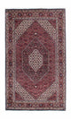 Tapete Persa - Bijar - 211 x 126 cm - vermelho claro
