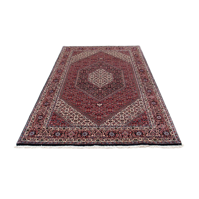 Tapete Persa - Bijar - 211 x 126 cm - vermelho claro