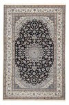 Nain - 6La Tapete 201x301cm - Tapete persa - Rectangular / Azul escuro / 201 x 301 cm Rectangular
