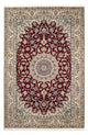 Tapete Persa - Nain - Royal - 242 x 155 cm - vermelho escuro