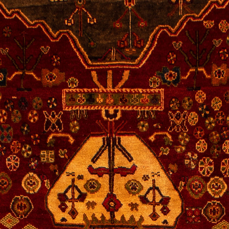 Tapete Persa - Nomadic - 290 x 204 cm - vermelho escuro