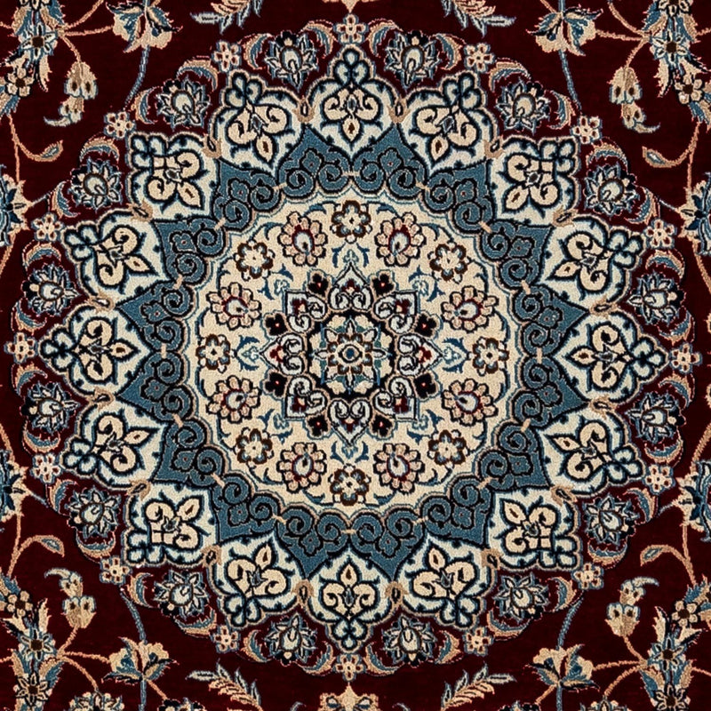 Tapete Persa - Nain - Royal - 371 x 250 cm - vermelho escuro