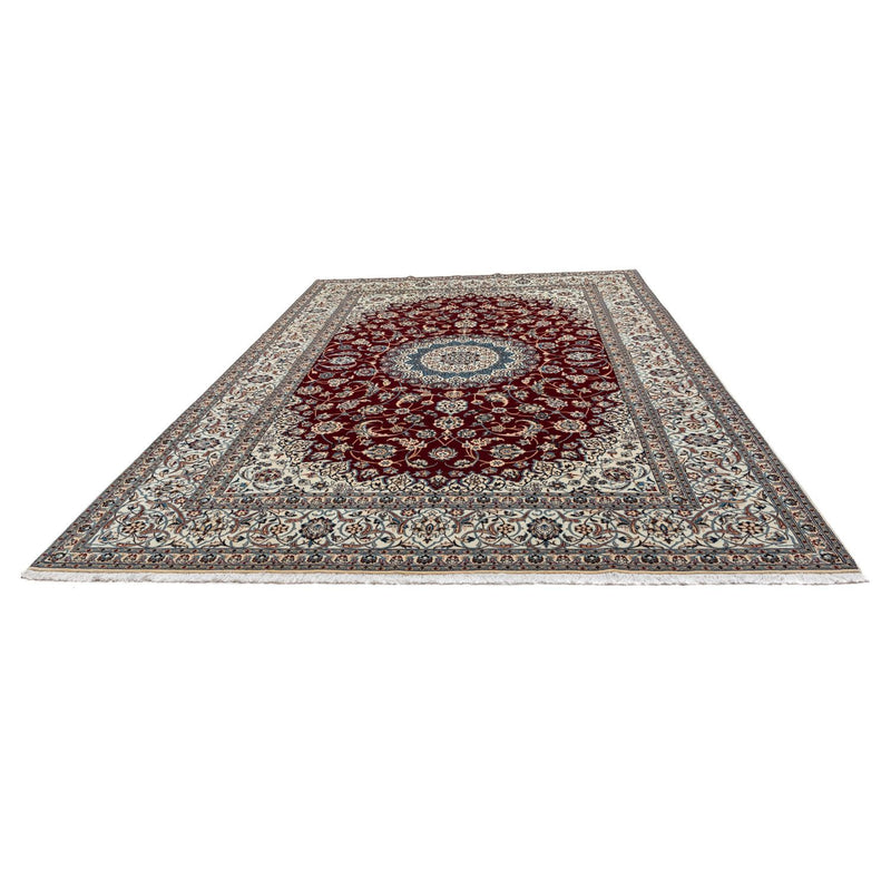 Tapete Persa - Nain - Royal - 371 x 250 cm - vermelho escuro