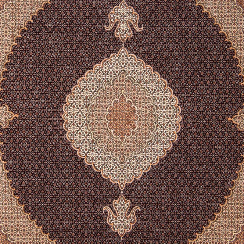 Tapete Persa - Tabriz - 292 x 254 cm - multicolorido