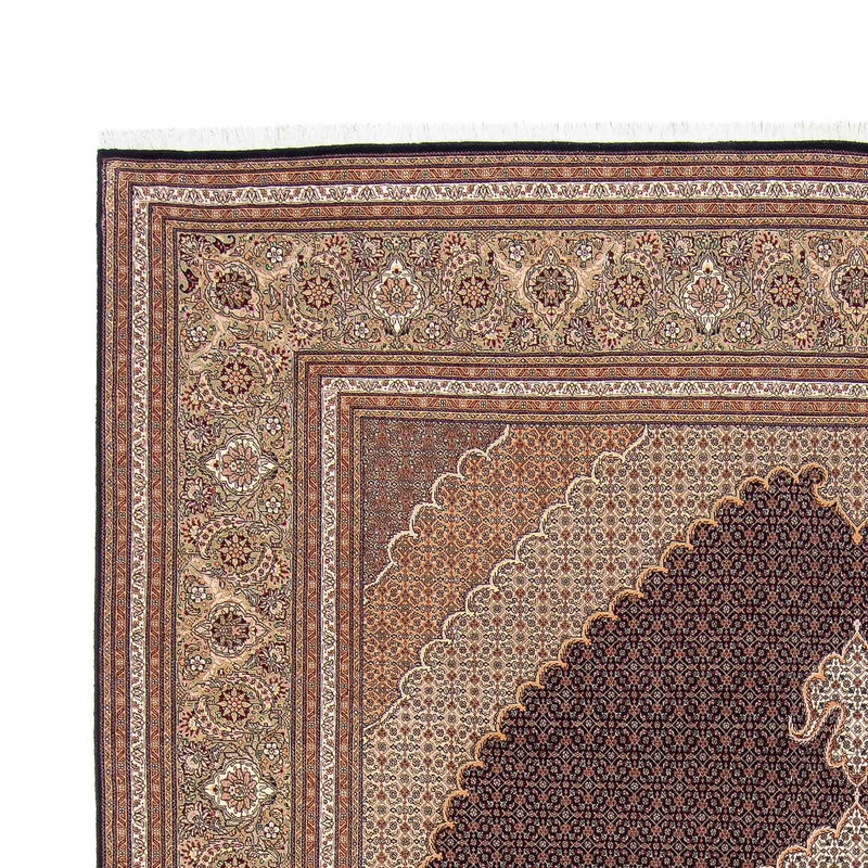 Tapete Persa - Tabriz - 292 x 254 cm - multicolorido