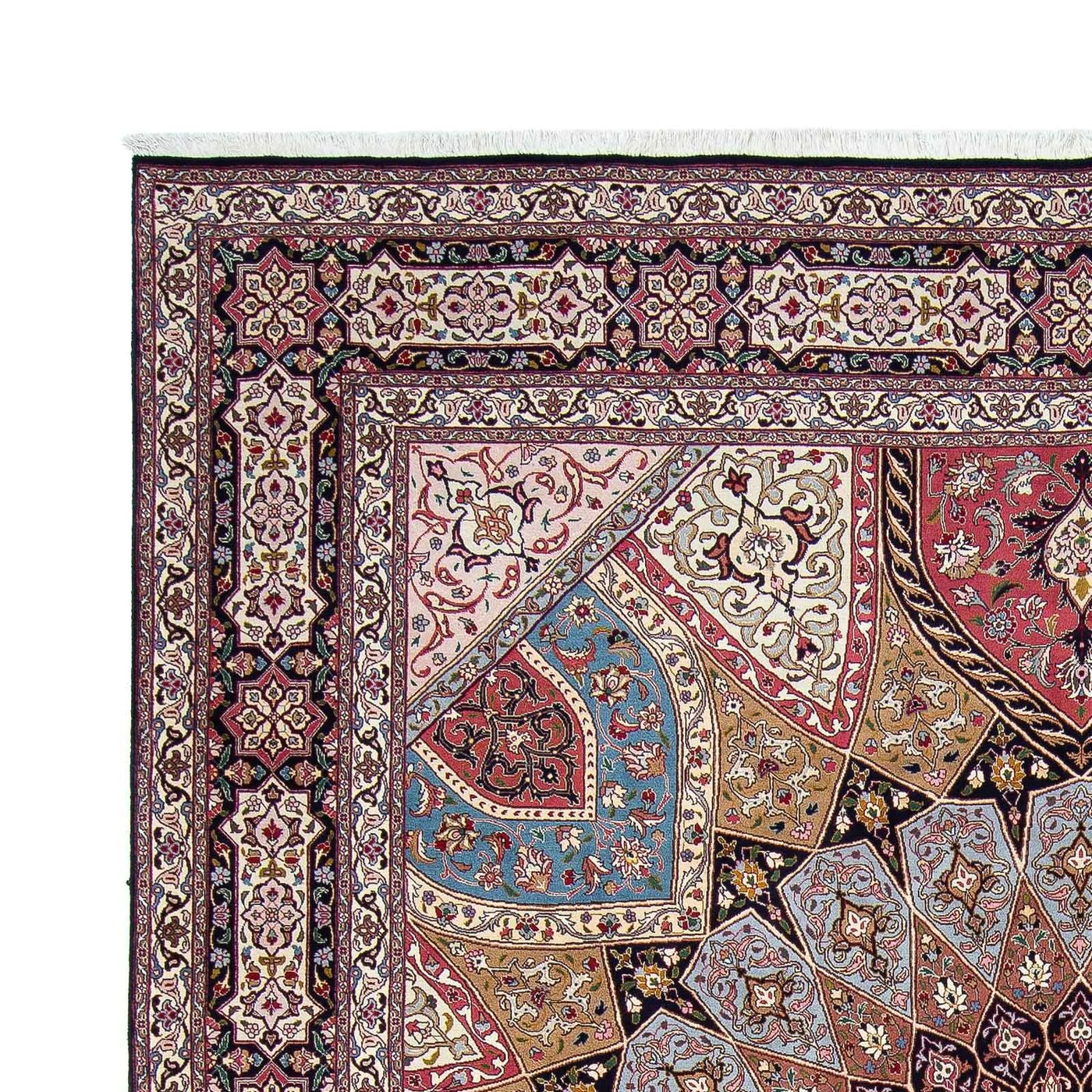 Tapete Persa - Tabriz - Royal - 303 x 256 cm - multicolorido