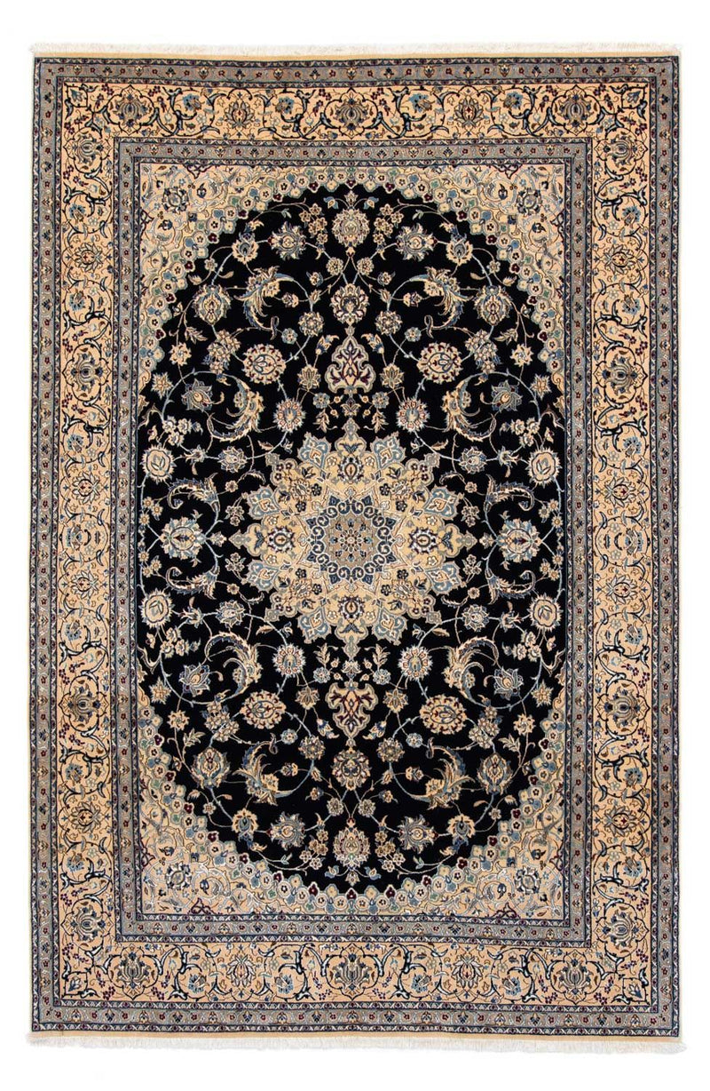 Tapete Persa - Nain - Royal - 300 x 205 cm - preto