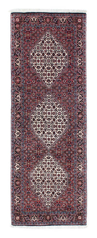 Corredor Tapete Persa - Bijar - 203 x 70 cm - azul escuro – product image