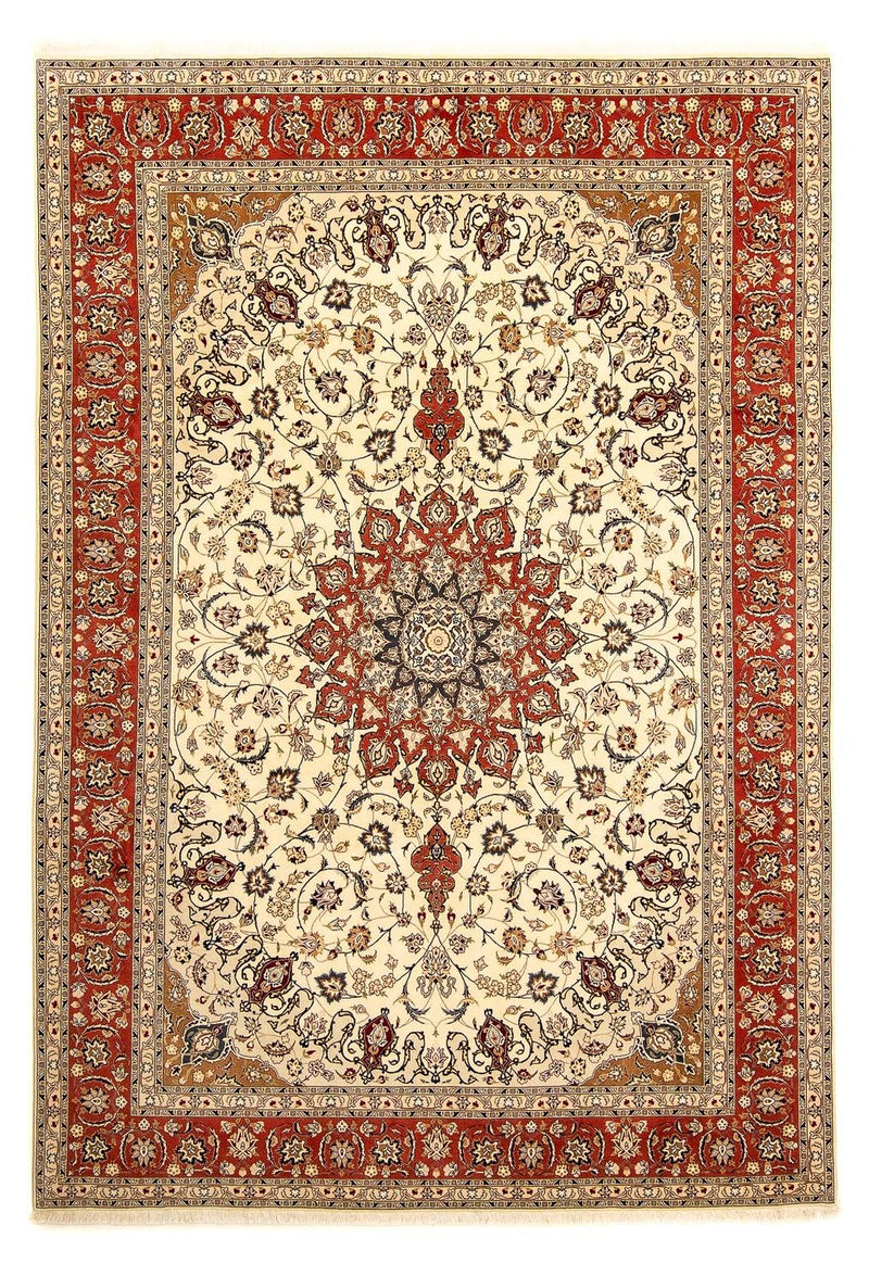Tapete Persa - Tabriz - Royal - 349 x 252 cm - bege