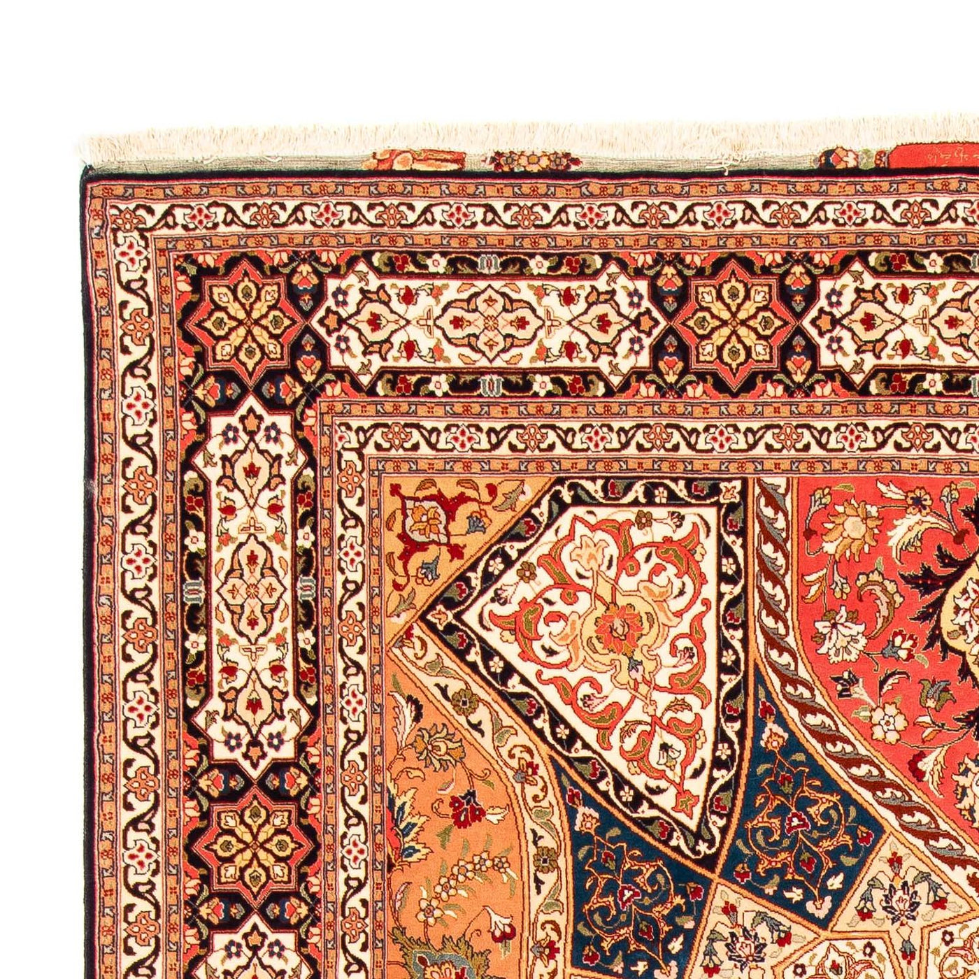 Tapete Persa - Tabriz - Royal - 302 x 202 cm - multicolorido