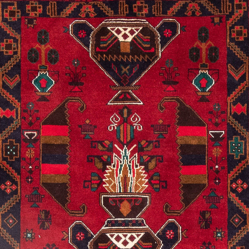Tapete Baluch - 190 x 109 cm - vermelho