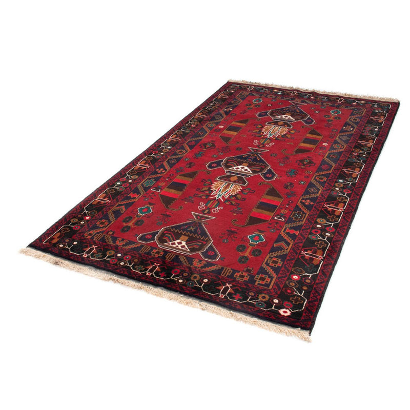 Tapete Baluch - 190 x 109 cm - vermelho