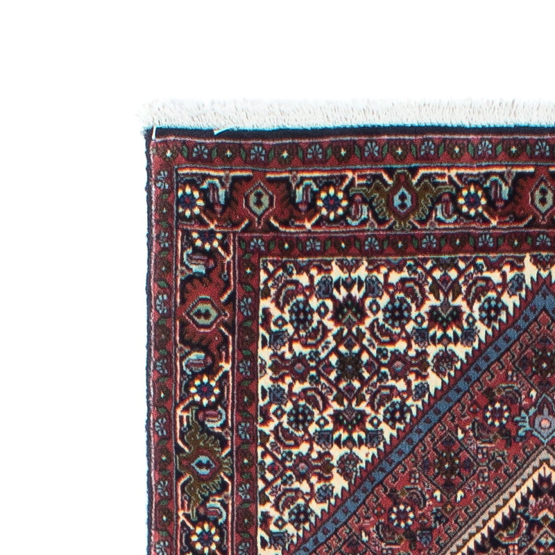 Corredor Tapete Persa - Bijar - 245 x 74 cm - vermelho claro