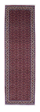 Corredor Tapete Persa - Bijar - 295 x 86 cm - ferrugem